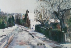 Landscapes 2 - Great Kimble in the Snow